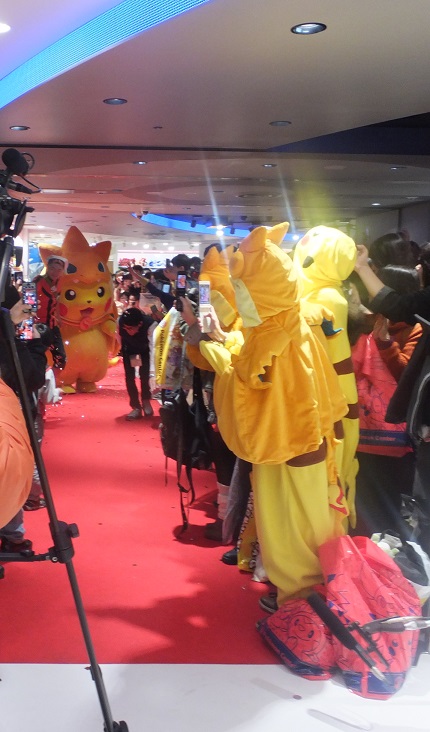 ポケモンセンターメガトウキョー オープニングセレモニーの様子 ポケモンセンターメガトウキョー オープニングセレモニーの様子