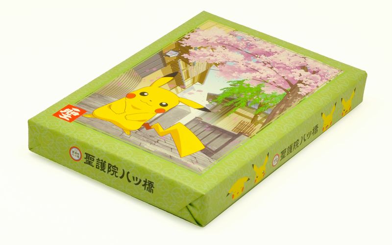 ポケモンセンターキョウトで「ポケモン八ツ橋（抹茶詰合せ）」を