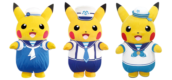 ヨコハマのピカチュウ （3匹） ヨコハマのピカチュウ （3匹）